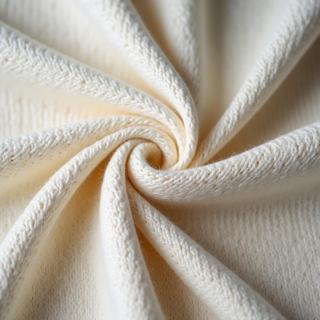 Fine knit fabric texture