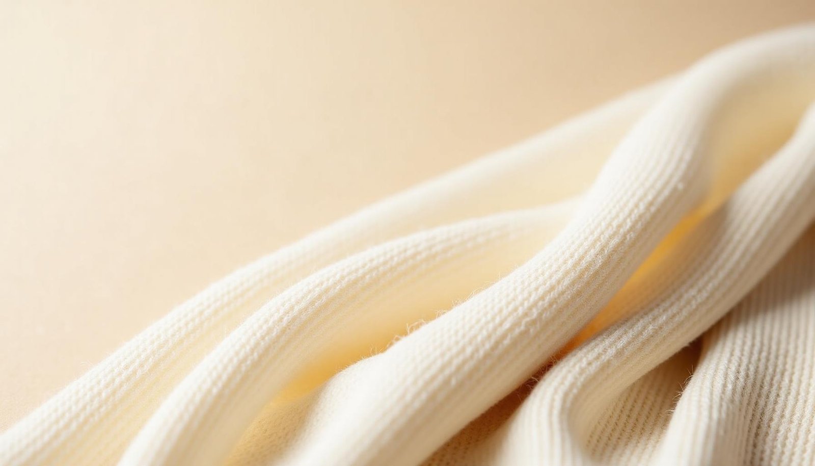 Oatmeal fine wool knitted fabric